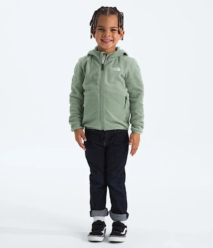 Felpa con cappuccio e zip integrale Glacier per bambini Felpa con cappuccio e zip integrale Glacier per bambini