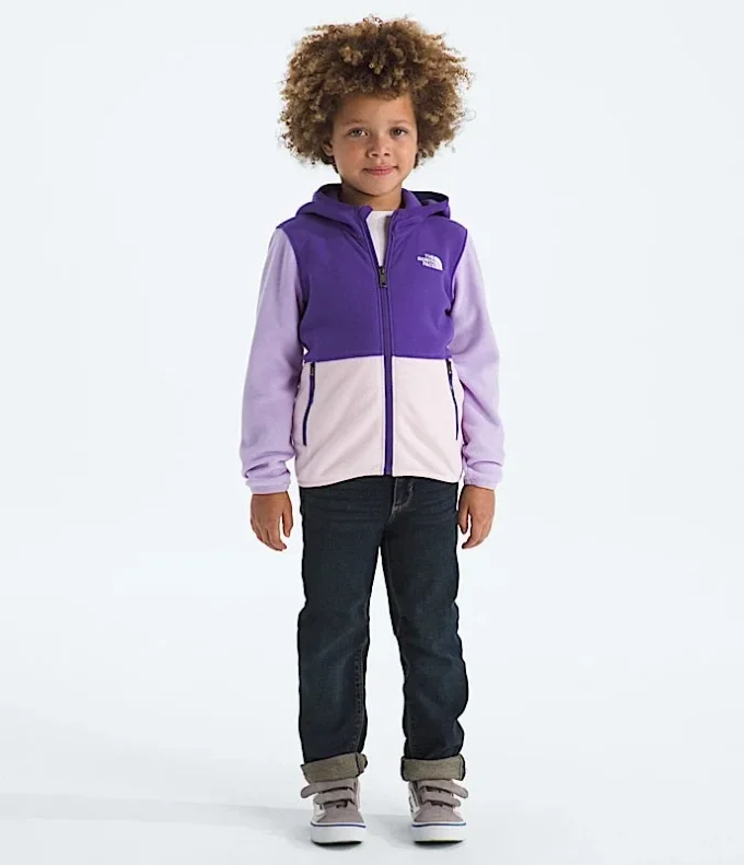 Felpa con cappuccio e zip integrale Glacier per bambini Felpa con cappuccio e zip integrale Glacier per bambini