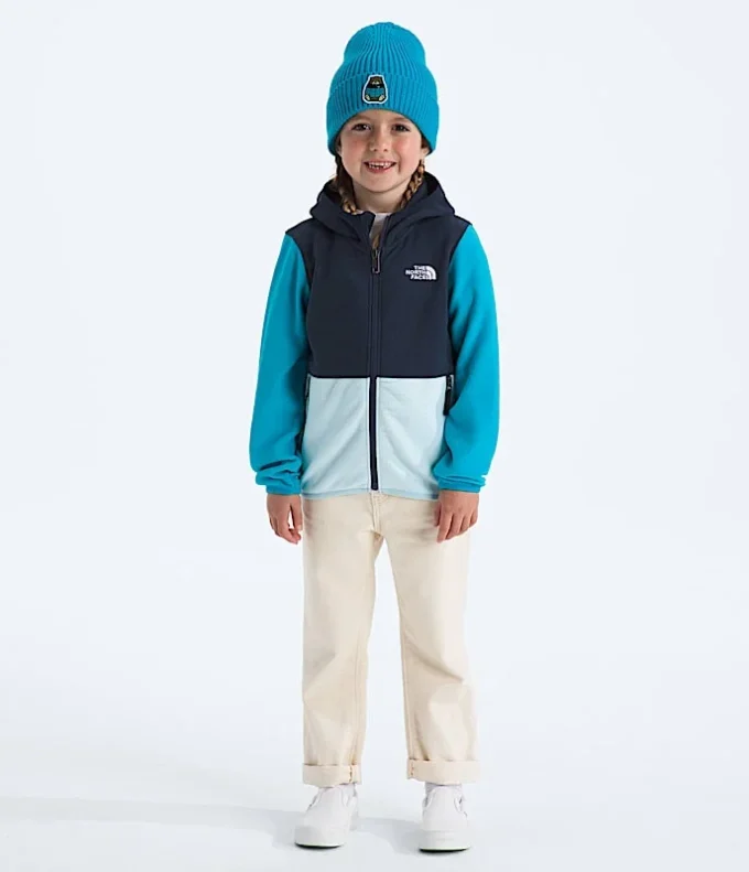 Felpa con cappuccio e zip integrale Glacier per bambini Felpa con cappuccio e zip integrale Glacier per bambini