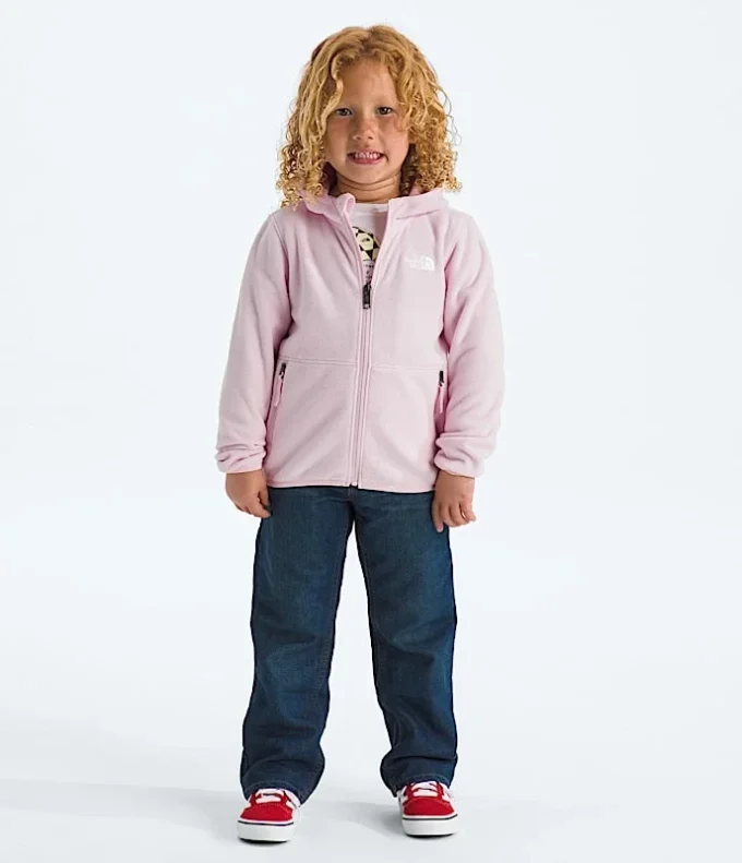Felpa con cappuccio e zip integrale Glacier per bambini Felpa con cappuccio e zip integrale Glacier per bambini