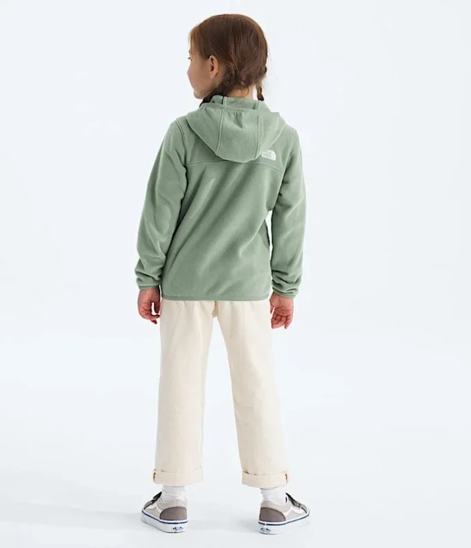Felpa con cappuccio e zip integrale Glacier per bambini Felpa con cappuccio e zip integrale Glacier per bambini