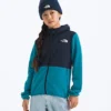 Felpa con cappuccio e zip integrale Glacier per ragazzi e ragazze Felpa con cappuccio e zip integrale Glacier per ragazzi e ragazze