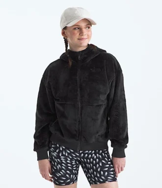 Felpa con cappuccio e zip integrale Osito da bambina