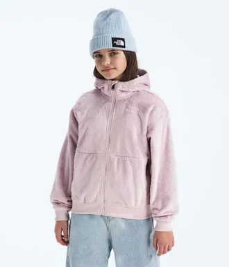 Felpa con cappuccio e zip integrale Osito da bambina