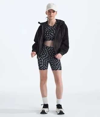 Felpa con cappuccio e zip integrale Osito da bambina