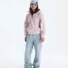 Felpa con cappuccio e zip integrale Osito da bambina Felpa con cappuccio e zip integrale Osito da bambina