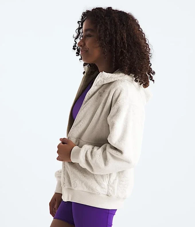 Felpa con cappuccio e zip integrale Osito da bambina Felpa con cappuccio e zip integrale Osito da bambina
