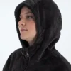 Felpa con cappuccio e zip integrale Osito da bambina Felpa con cappuccio e zip integrale Osito da bambina