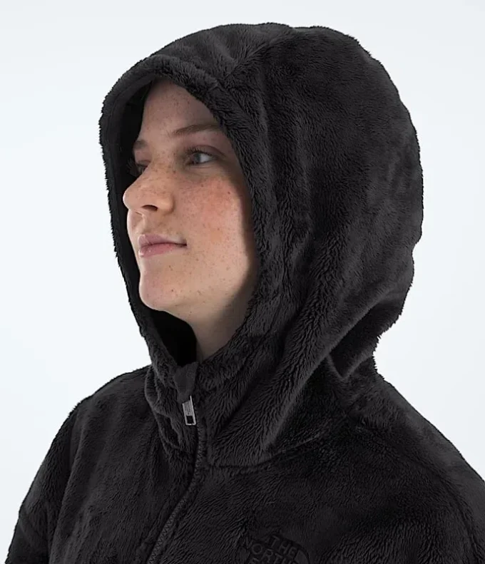 Felpa con cappuccio e zip integrale Osito da bambina Felpa con cappuccio e zip integrale Osito da bambina