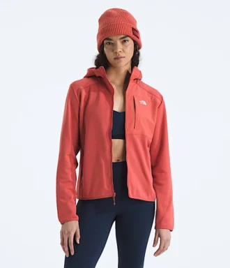 Felpa con cappuccio e zip integrale TNF™ Performance Fleece da donna