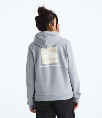 Felpa con cappuccio Evolution Box NSE Fill Light da donna – Grafica