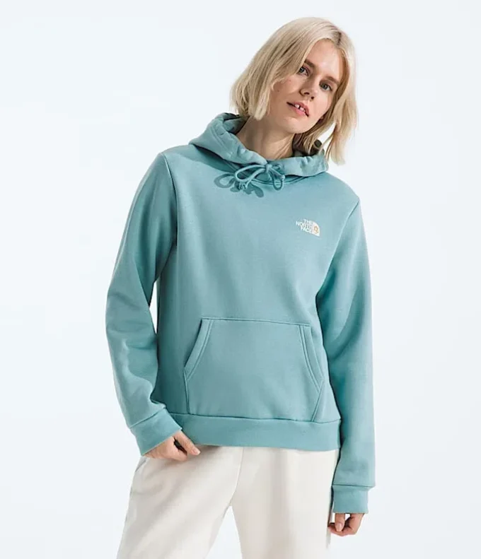 Felpa con cappuccio Evolution Floral-Cloud da donna — Grafica