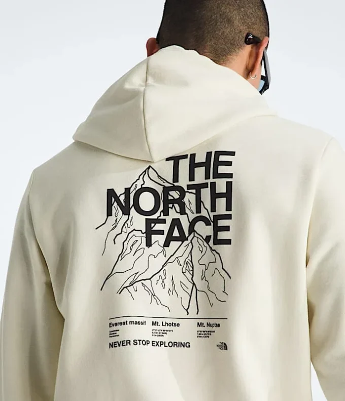 Felpa con cappuccio Evolution Half Dome da uomo — Grafica Felpa con cappuccio Evolution Half Dome da uomo — Grafica