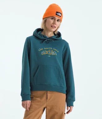 Felpa con cappuccio Evolution Retro-Growth da donna — Grafica