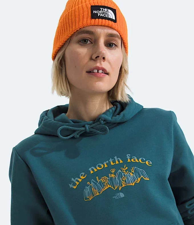 Felpa con cappuccio Evolution Retro-Growth da donna — Grafica