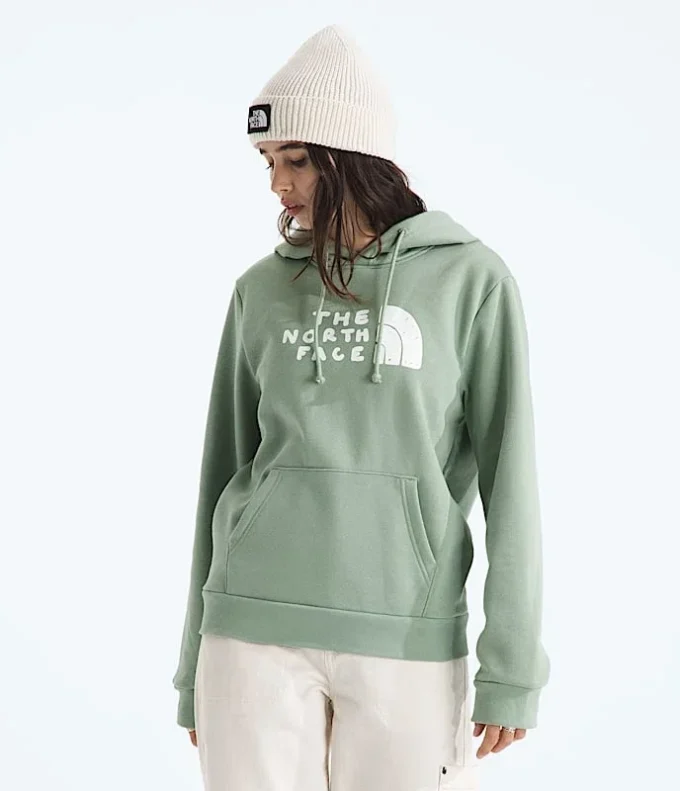 Felpa con cappuccio Evolution Sketch Logo Half Dome da donna — Grafica Felpa con cappuccio Evolution Sketch Logo Half Dome da donna — Grafica
