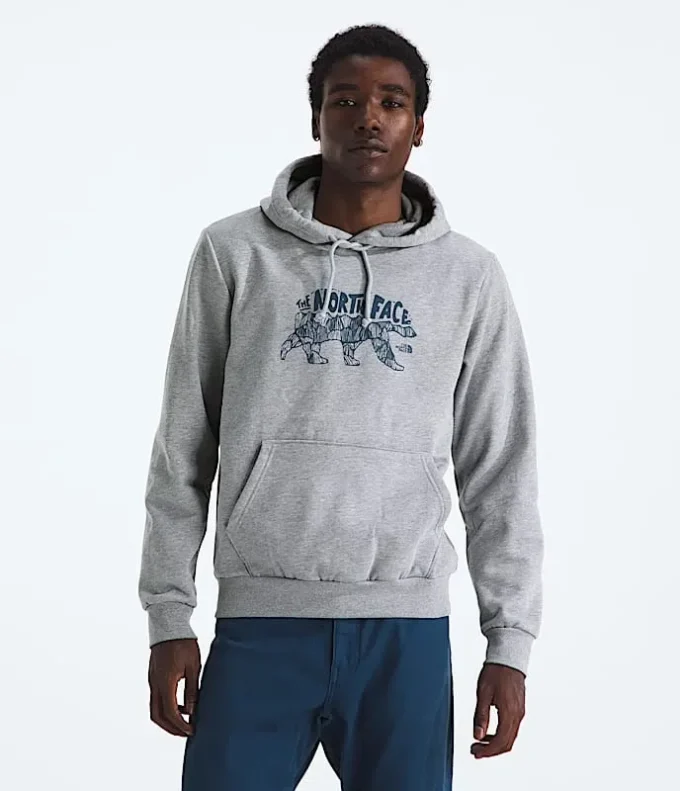 Felpa con cappuccio Evolution TNF™ Bear da uomo — Grafica Felpa con cappuccio Evolution TNF™ Bear da uomo — Grafica