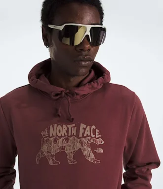 Felpa con cappuccio Evolution TNF™ Bear da uomo — Grafica
