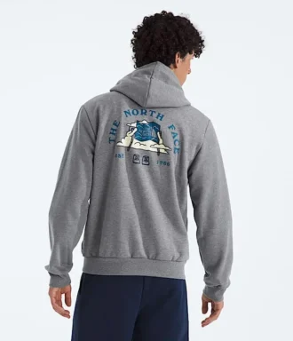 Felpa con cappuccio Evolution Travel-Cloud da uomo — Grafica