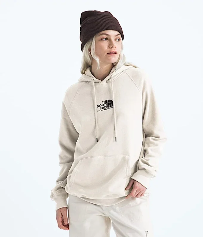 Felpa con cappuccio Fine Alpine da donna
