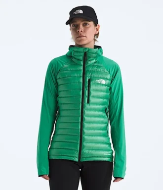 Felpa con cappuccio ibrida Summit Series Breithorn LT da donna