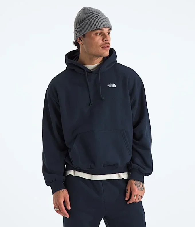 Felpa oversize con cappuccio Evolution Simple Dome da uomo