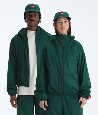 Giacca antivento con cappuccio TNF™ Red Box Packable da uomo
