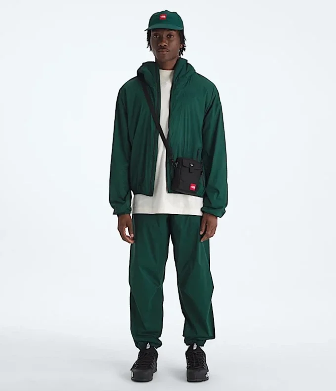 Giacca antivento con cappuccio TNF™ Red Box Packable da uomo Giacca antivento con cappuccio TNF™ Red Box Packable da uomo