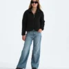 Giacca Cabin Fleece con zip integrale da bambina Giacca Cabin Fleece con zip integrale da bambina
