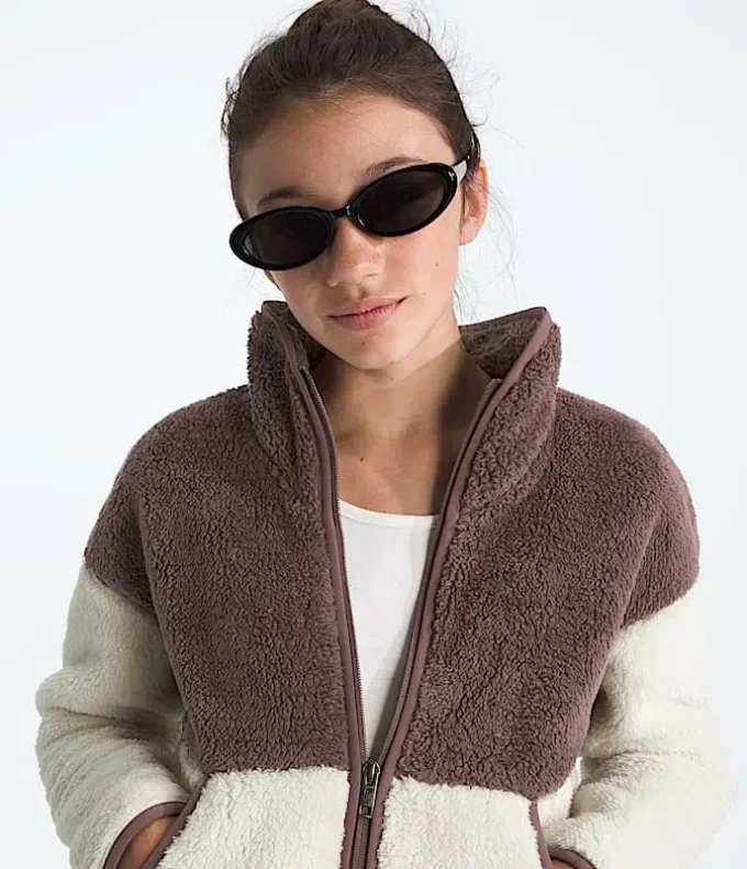 Giacca Cabin Fleece con zip integrale da bambina Giacca Cabin Fleece con zip integrale da bambina