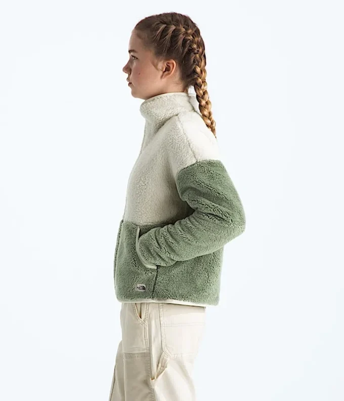 Giacca Cabin Fleece con zip integrale da bambina Giacca Cabin Fleece con zip integrale da bambina