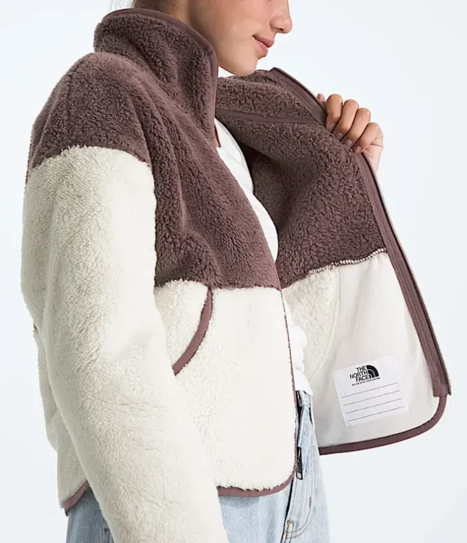 Giacca Cabin Fleece con zip integrale da bambina Giacca Cabin Fleece con zip integrale da bambina