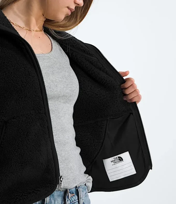Giacca Cabin Fleece con zip integrale da bambina Giacca Cabin Fleece con zip integrale da bambina