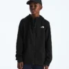 Giacca con cappuccio e zip integrale in pile TNF™ Performance per ragazzi e ragazze Giacca con cappuccio e zip integrale in pile TNF™ Performance per ragazzi e ragazze