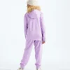 Giacca con cappuccio e zip integrale in pile TNF™ Performance per ragazzi e ragazze Giacca con cappuccio e zip integrale in pile TNF™ Performance per ragazzi e ragazze