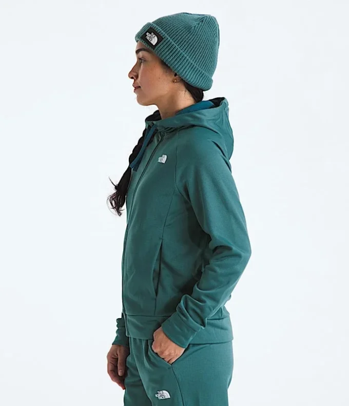 Giacca con cappuccio e zip integrale Reaxion 2.0 da donna Giacca con cappuccio e zip integrale Reaxion 2.0 da donna