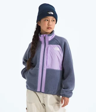 Giacca con zip integrale Yumiori da bambina