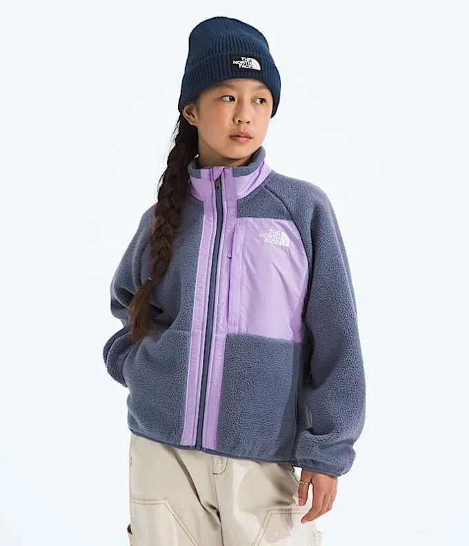 Giacca con zip integrale Yumiori da bambina