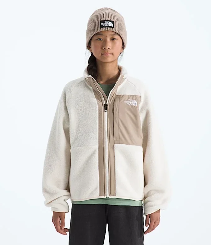 Giacca con zip integrale Yumiori da bambina