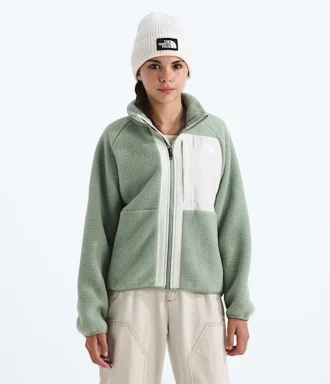 Giacca con zip integrale Yumiori da bambina