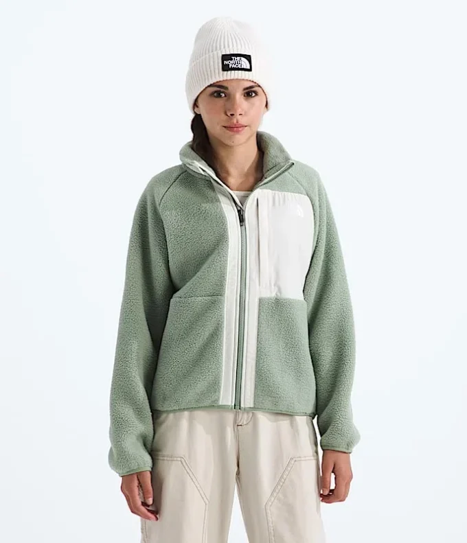 Giacca con zip integrale Yumiori da bambina
