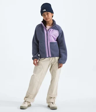 Giacca con zip integrale Yumiori da bambina