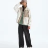 Giacca con zip integrale Yumiori da bambina