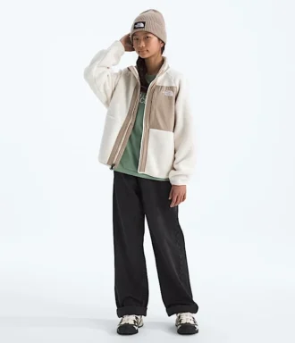 Giacca con zip integrale Yumiori da bambina