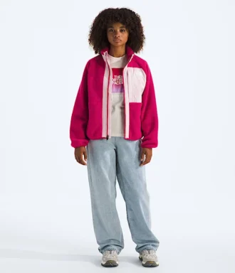 Giacca con zip integrale Yumiori da bambina