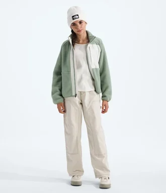 Giacca con zip integrale Yumiori da bambina