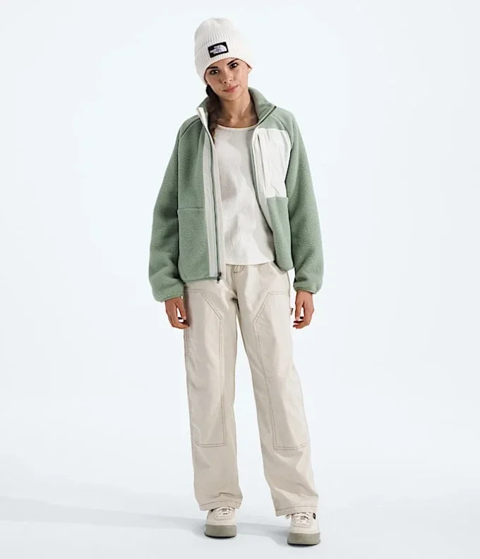 Giacca con zip integrale Yumiori da bambina