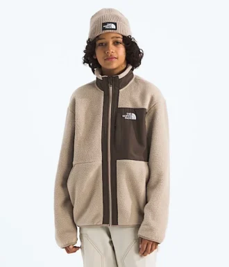 Giacca con zip integrale Yumiori da ragazzo