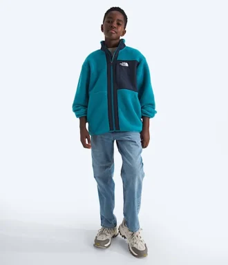 Giacca con zip integrale Yumiori da ragazzo