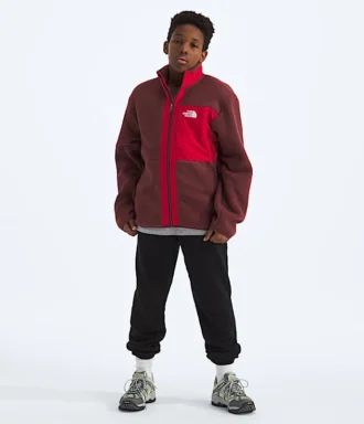 Giacca con zip integrale Yumiori da ragazzo